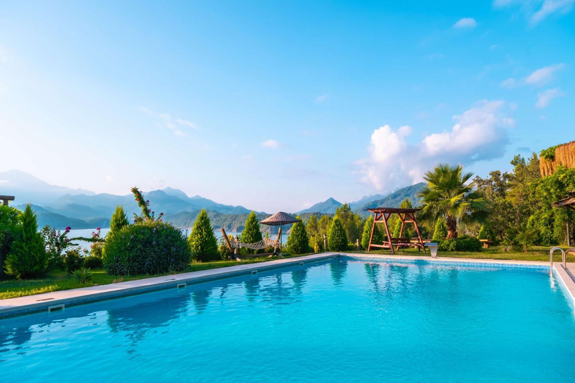 Hotel Botanik Goel Evleri Bucak Esterno foto